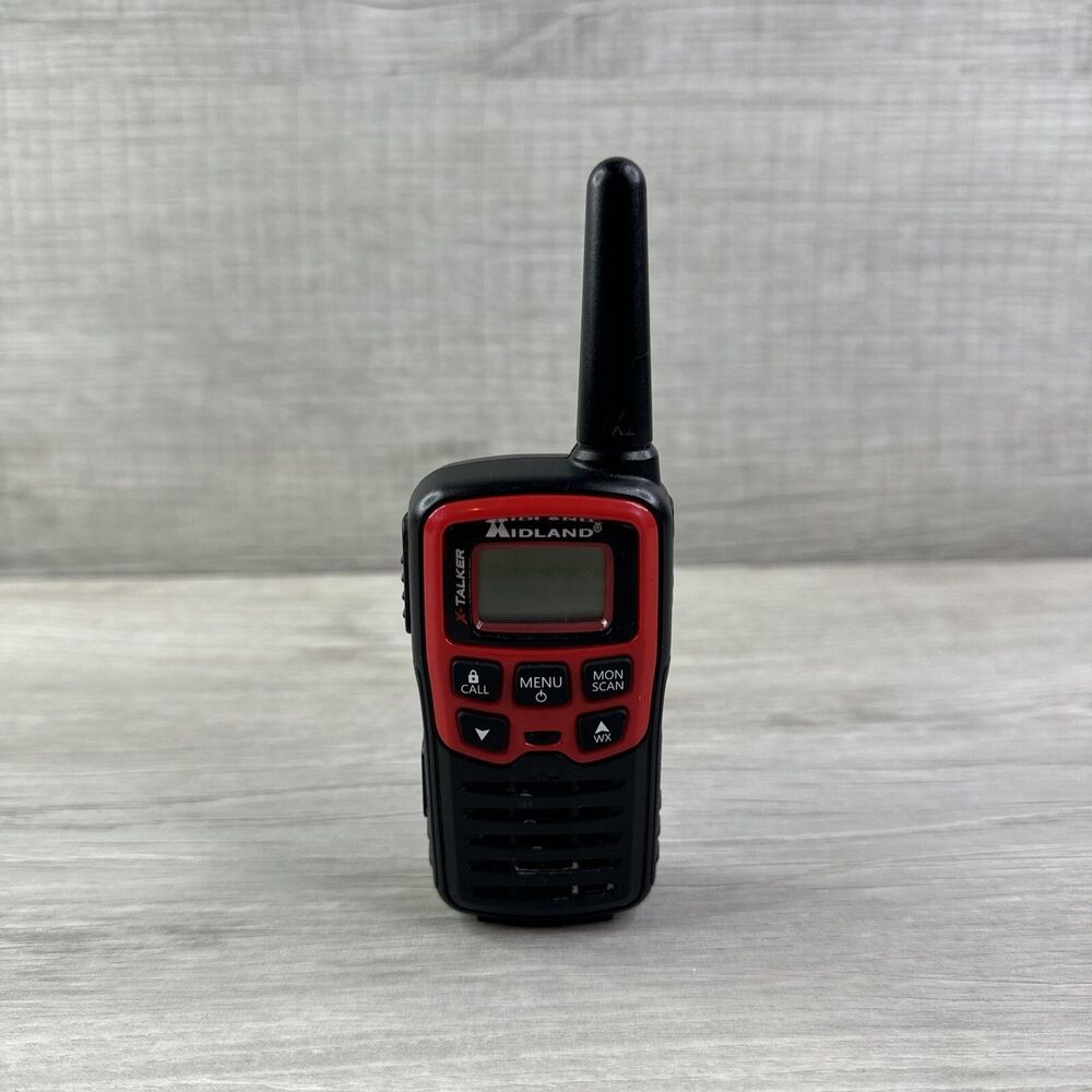 Only One Midland X-talker T31A Black & Red 22 Channel Walkie Talkie